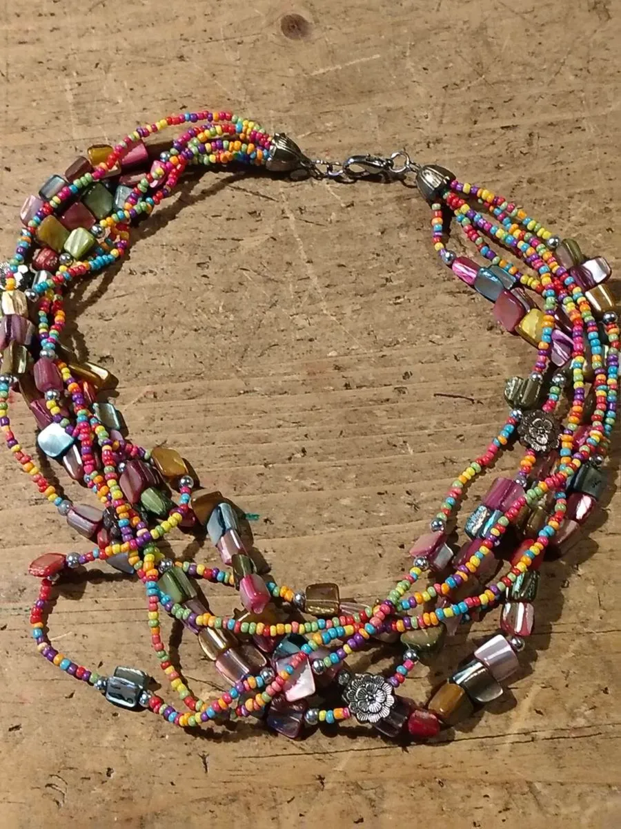 Lolo by New Dimensions.multi strand necklace - Image 4