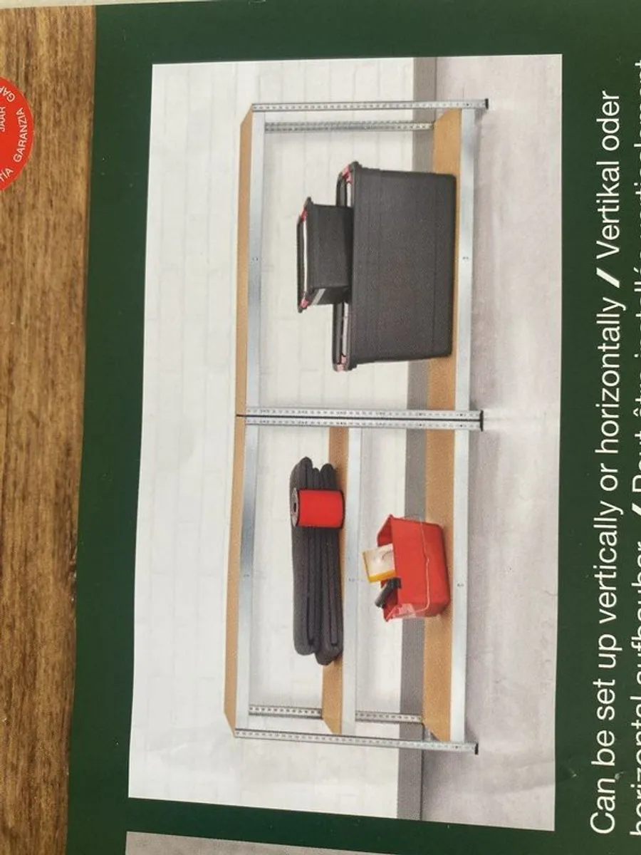 metal shelving storage units.   Heavy duty - Image 4