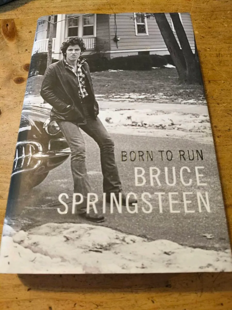 autobiography Born to Run written by Bruce Springs - Image 1