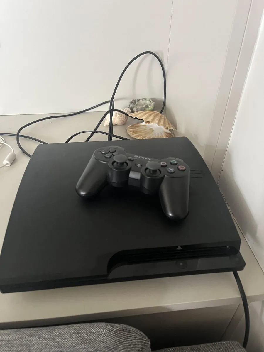 PS3 Slim 160GB Repasted + Moded + Gamepad