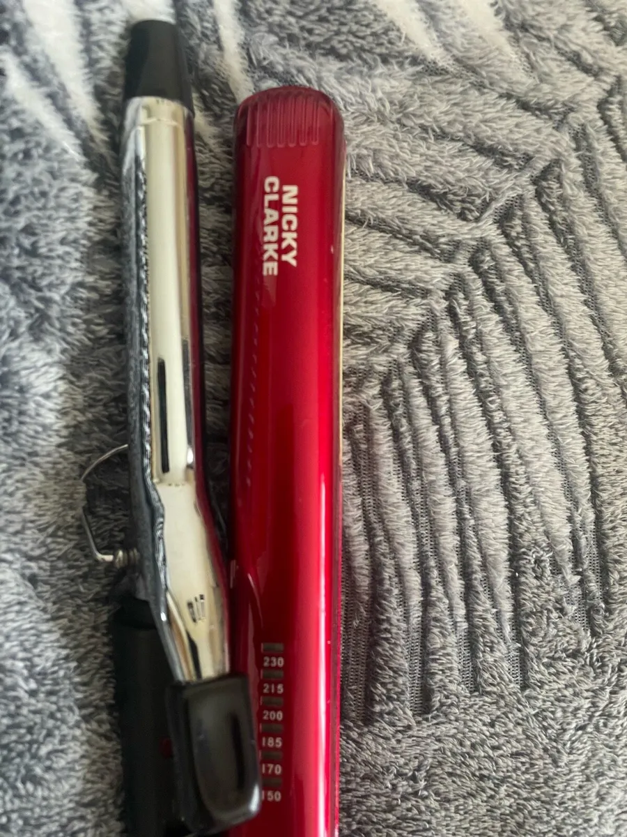 Nicky Clarke Hair Straightener Hair Curler - Image 1