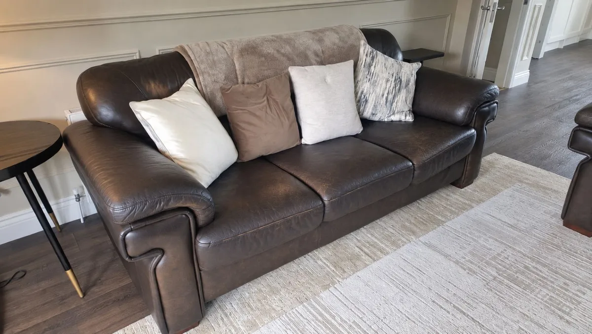 Leather sofa - Image 2