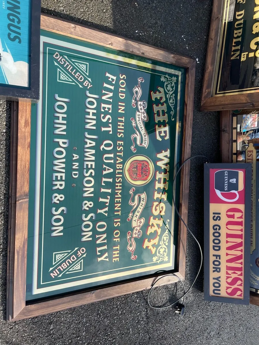 By gone times Irish pub stuff - Image 3
