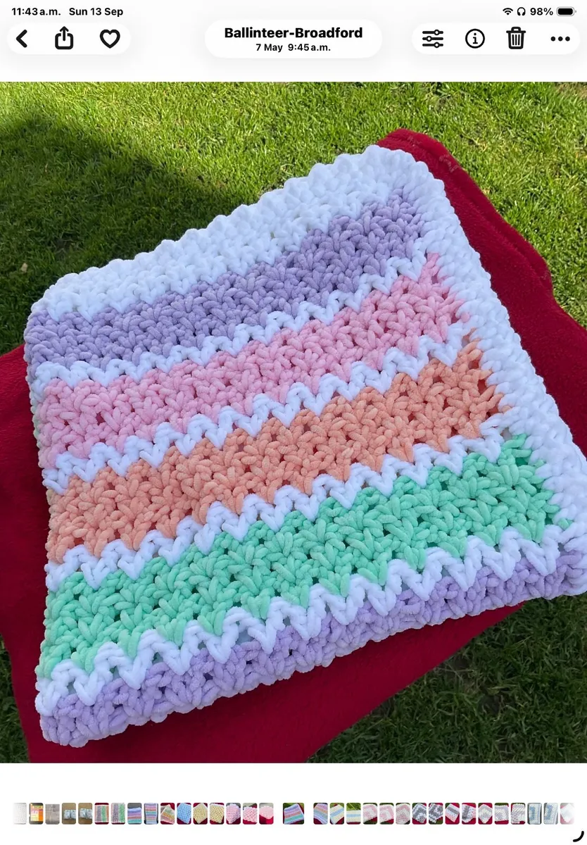 2 Baby blankets - Image 3