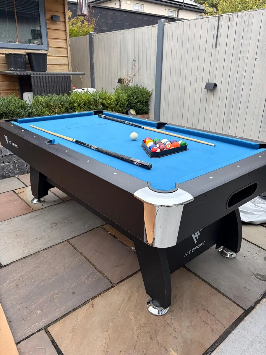 Pool table Brand 2 months old - Image 1