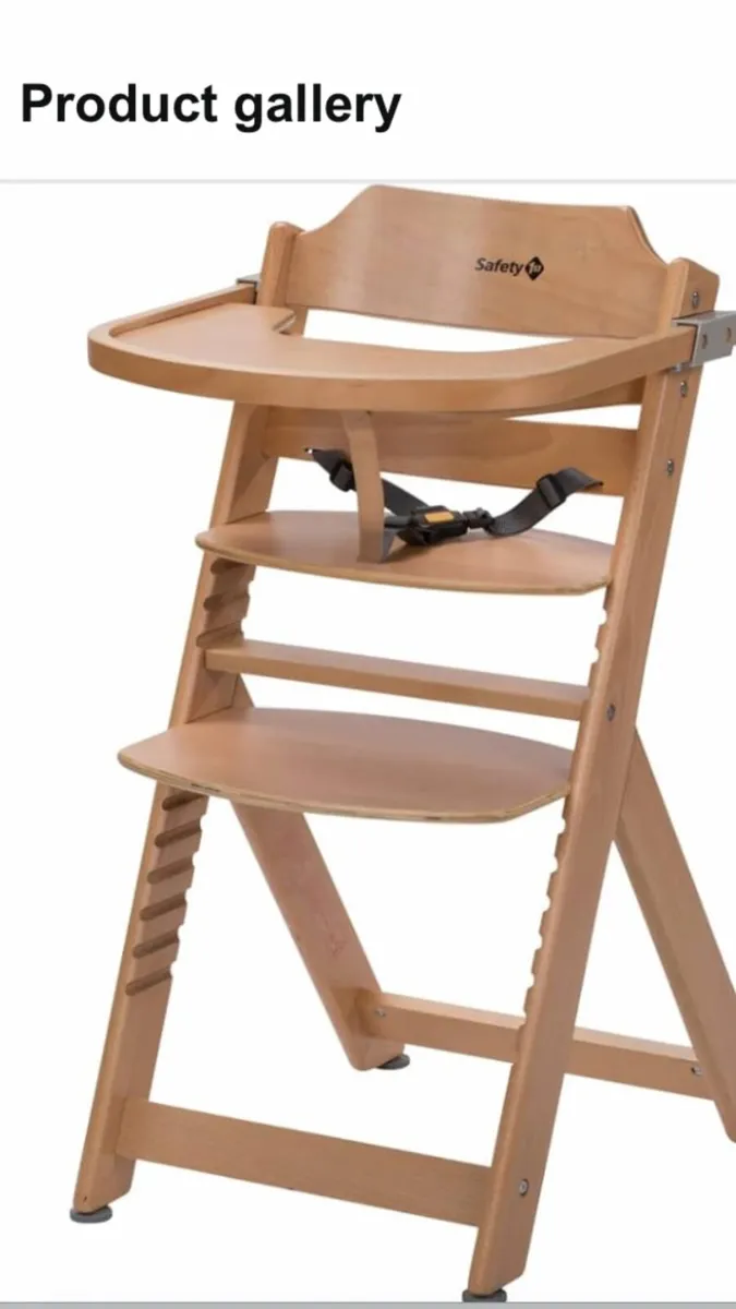 Wooden high chair Safety 1st - Image 2