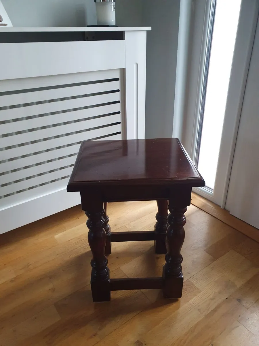 Mahogany Nest of Tables - Image 4