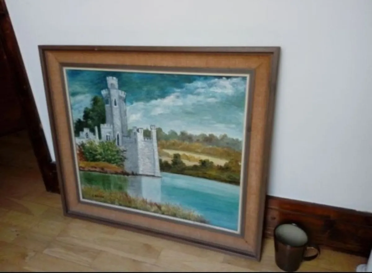 Large Painting - Blackrock Castle - Image 2