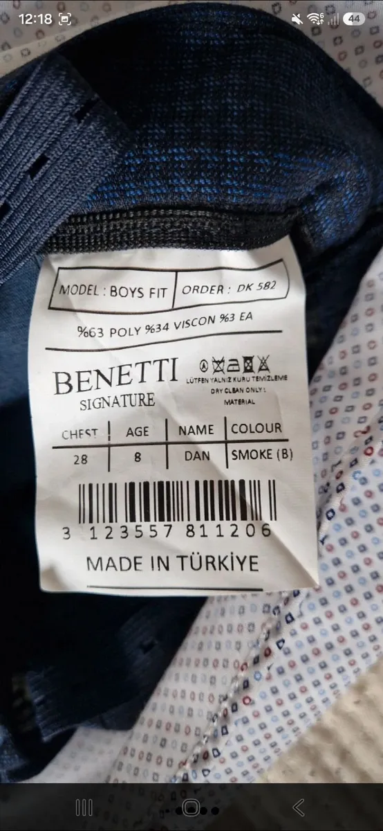 Boys 3 piece suit - Image 3