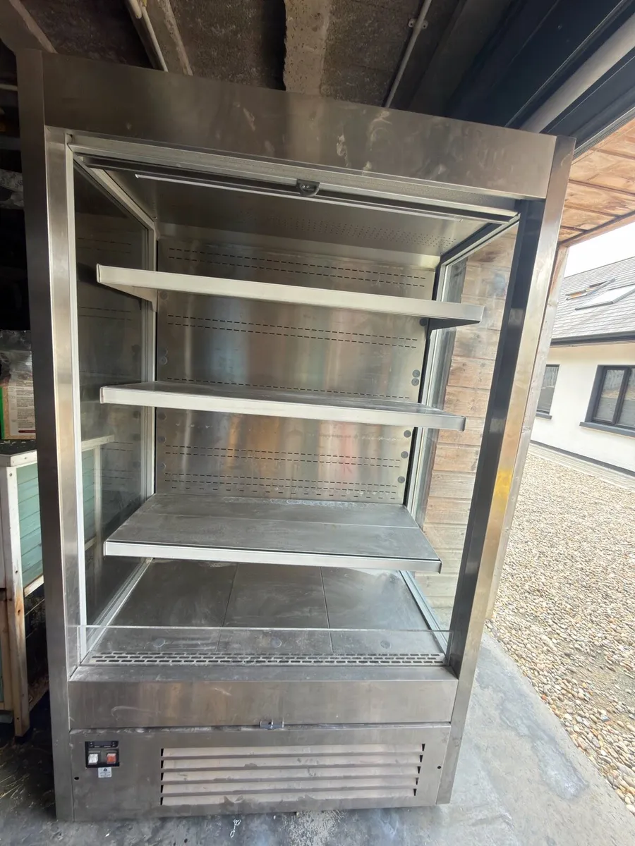 Stainless Steel Drinks Fridge - Image 1