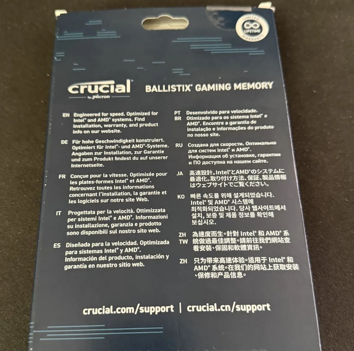 32GB Crucial Ballistix DDR4 Gaming Memory 3200mhz - Image 3