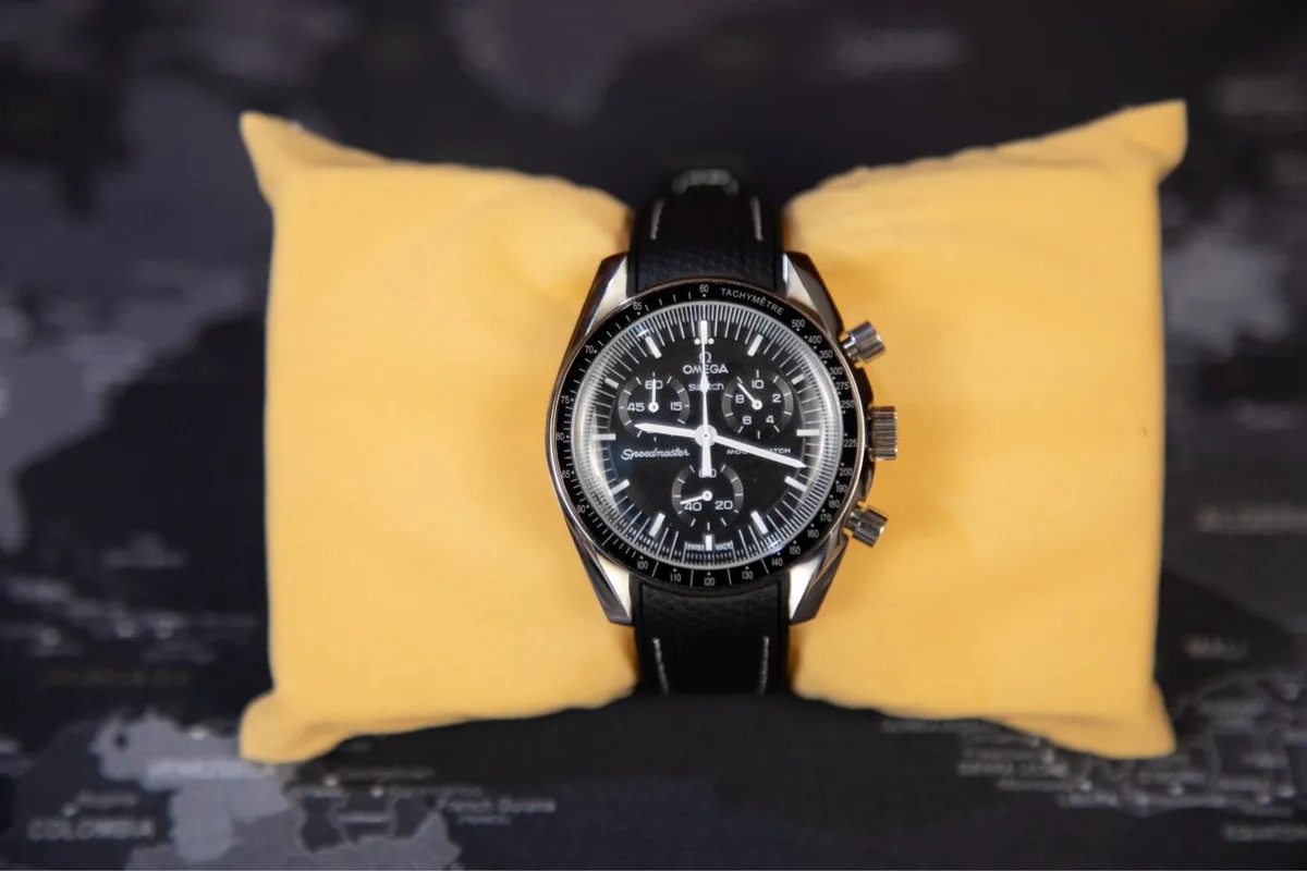 Omega Swatch Moonswatch Custom Metal Case Mod - Image 1