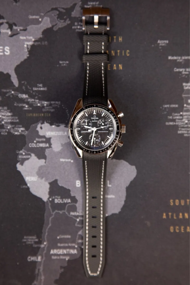 Omega Swatch Moonswatch Custom Metal Case Mod - Image 3