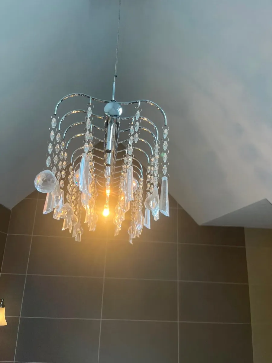crystal chandelier light fixture - Image 3