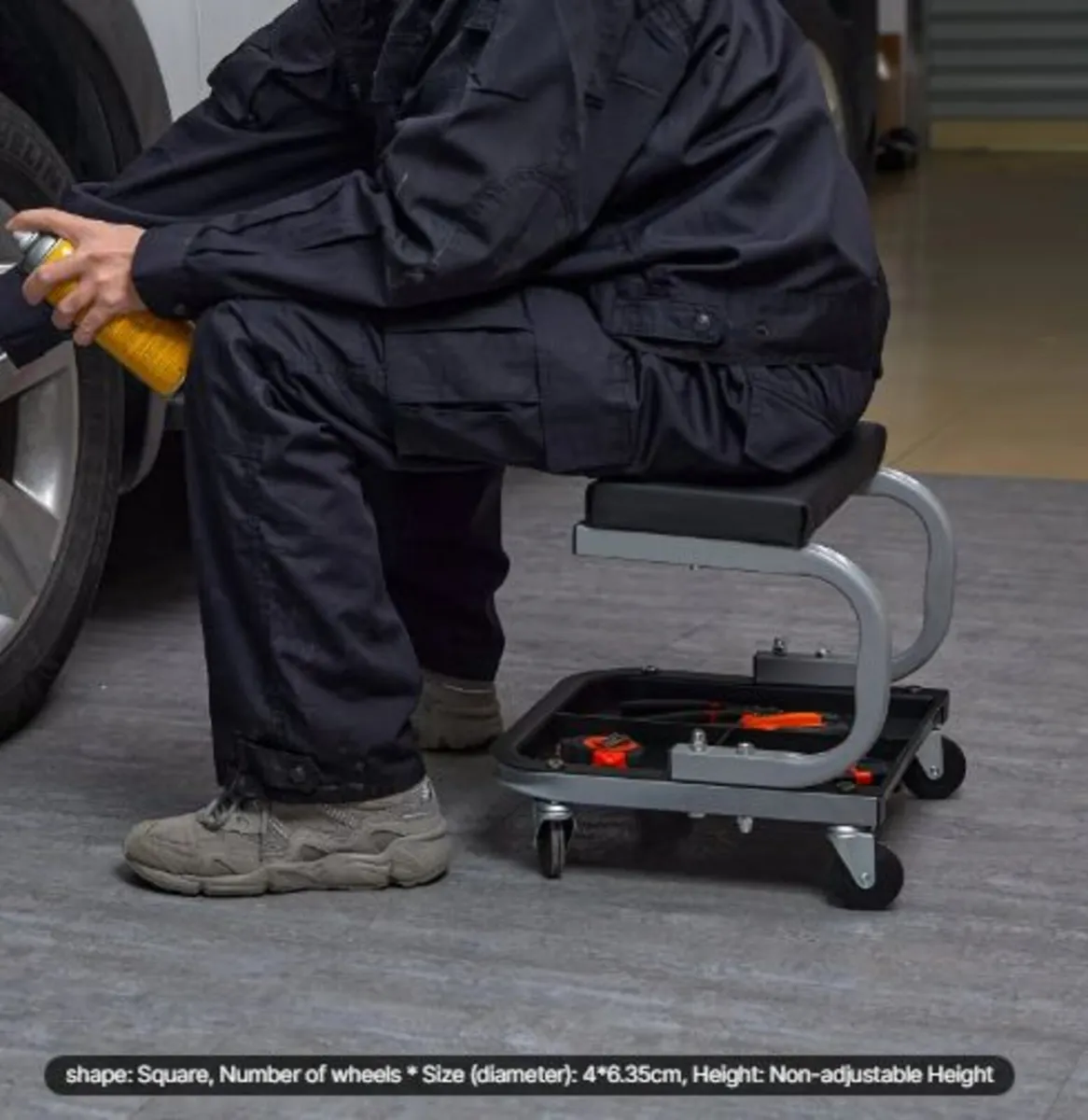 Mechanics Garage Stool 250 LBS Mechanic Creeper - Image 4