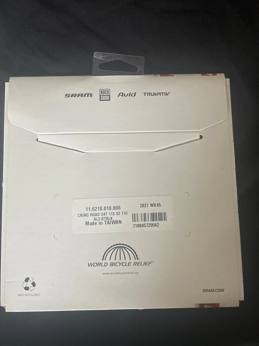 SRAM Red 22 Chainrings 50/34 – Brand Ne - Image 3