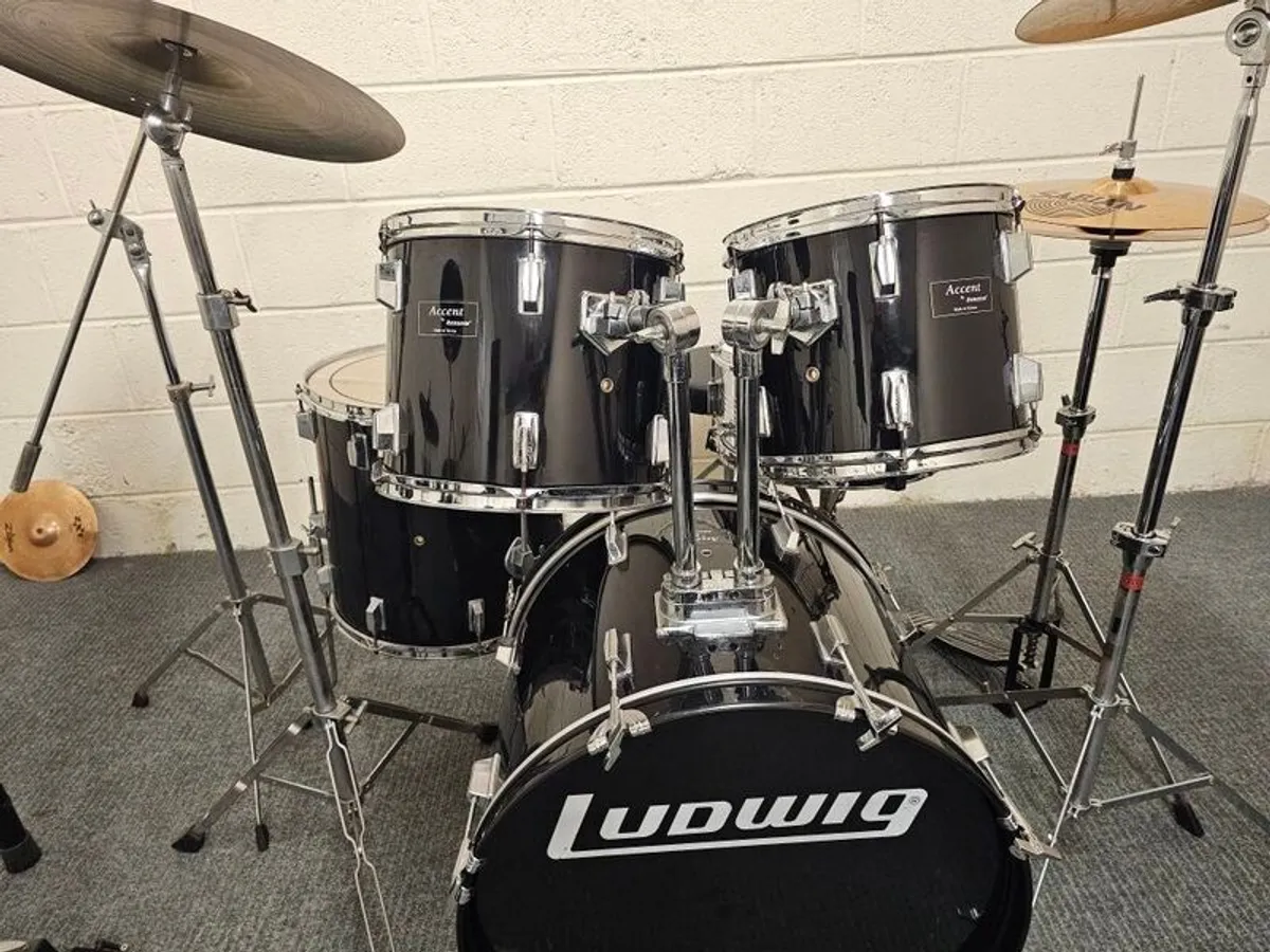 Ludwig accent drum kit - Image 2