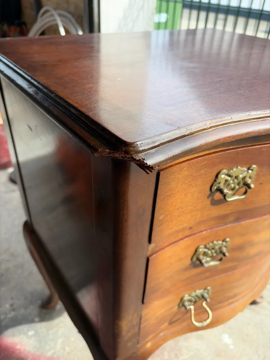 Georgian side table antique - Image 2