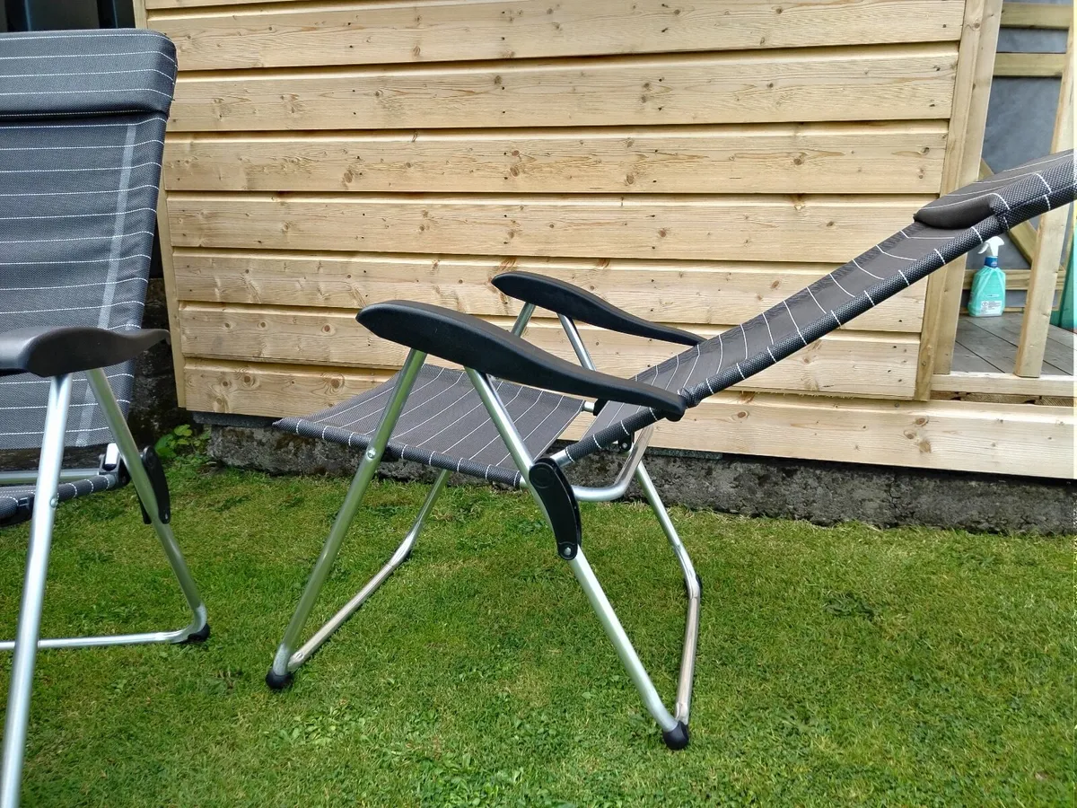 Garden Chairs and x2 Small Glass Top Tables €80 - Image 4