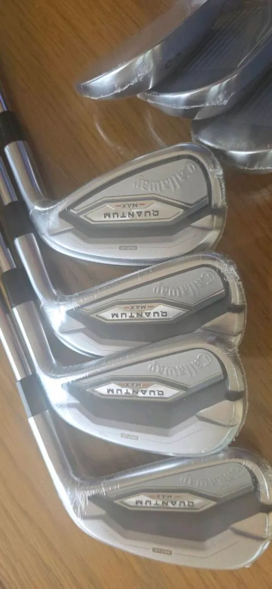New callaway Quantum irons - Image 1