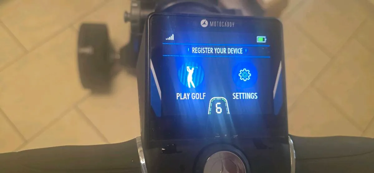 For sale Motocaddy M5 GPS GOLF TROLLEY LITHIUM BAT - Image 4
