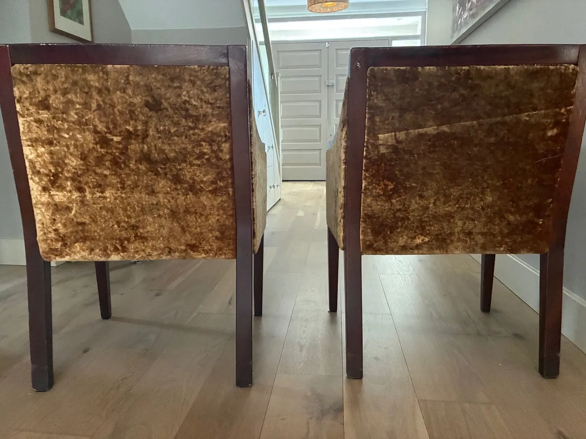 Pair of  Vintage arm chairs - Image 2