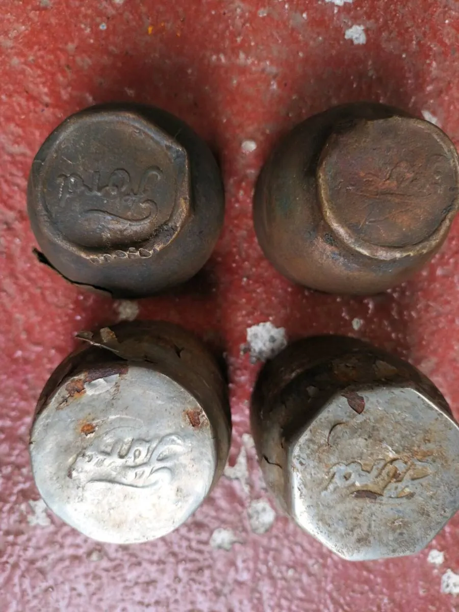 Vintage Truck Hubcaps - Image 1