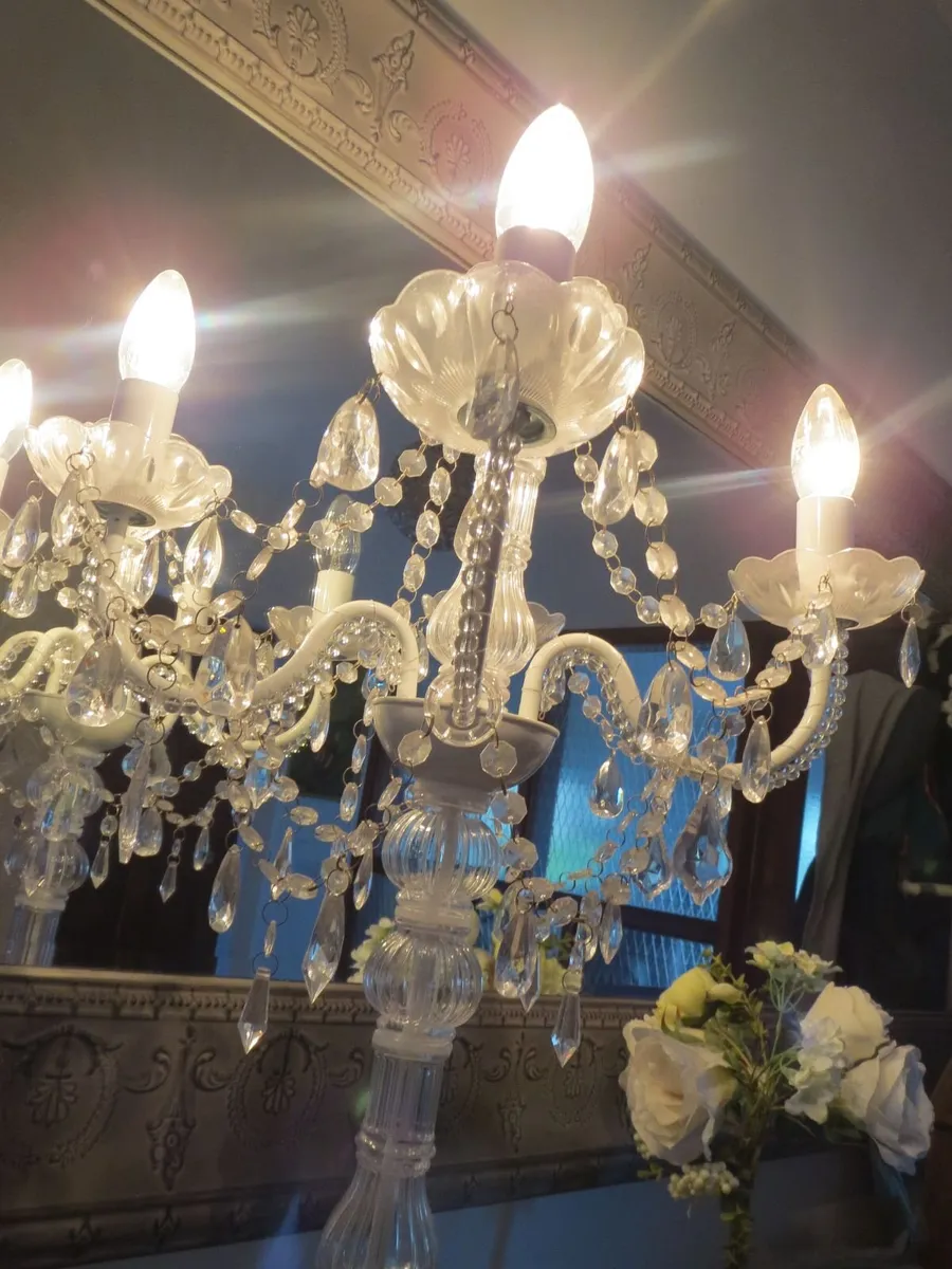 5 arms Candelabra lamp - Image 1