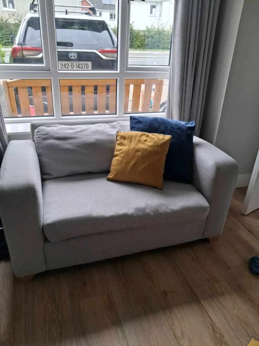 Couch, Love Seat & Footstool - Image 2