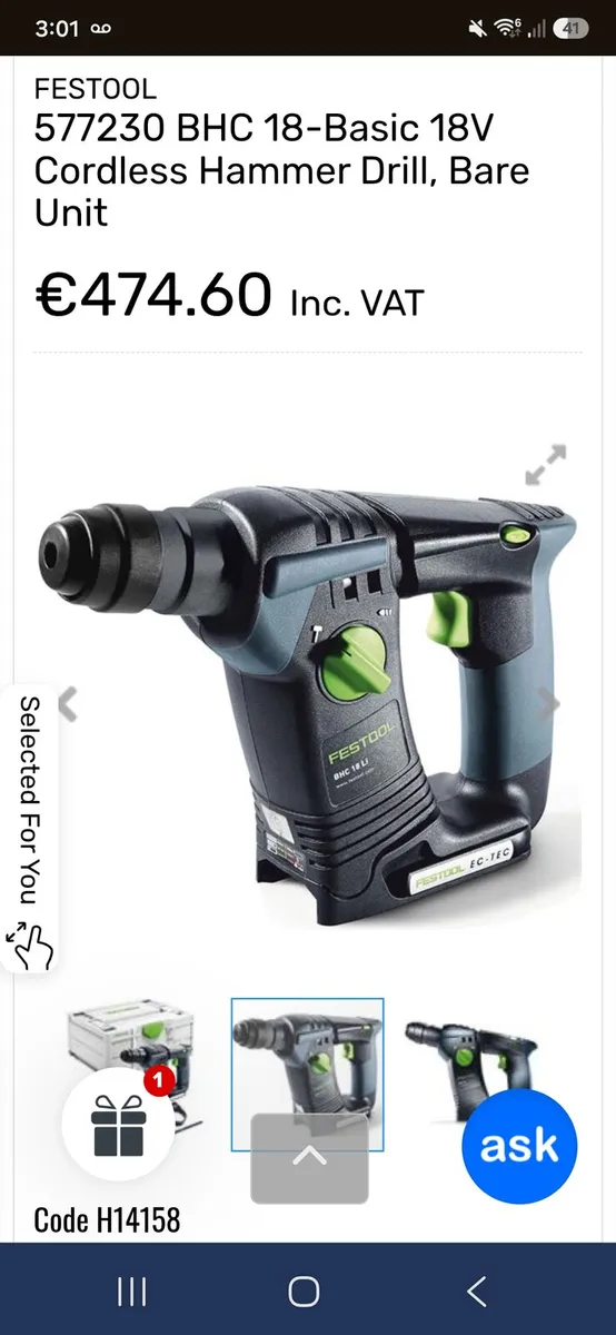 Festool SDS Drill - Image 4