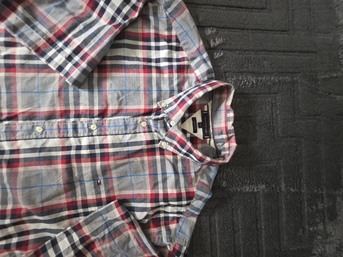 Tommy Hilfiger Check Shirt – XXXL – Regular Fit - Image 2