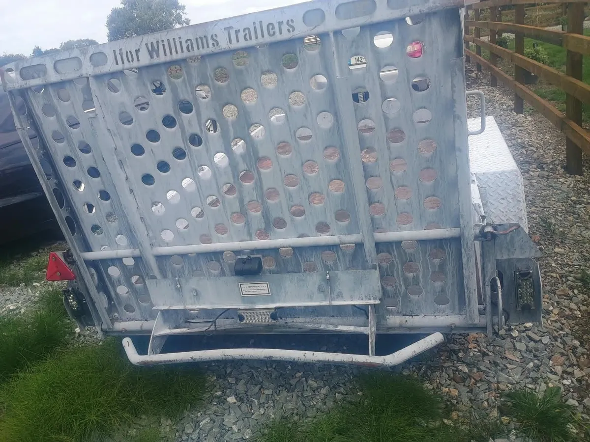 Ivor williams 3.5 ton plant trailer - Image 3