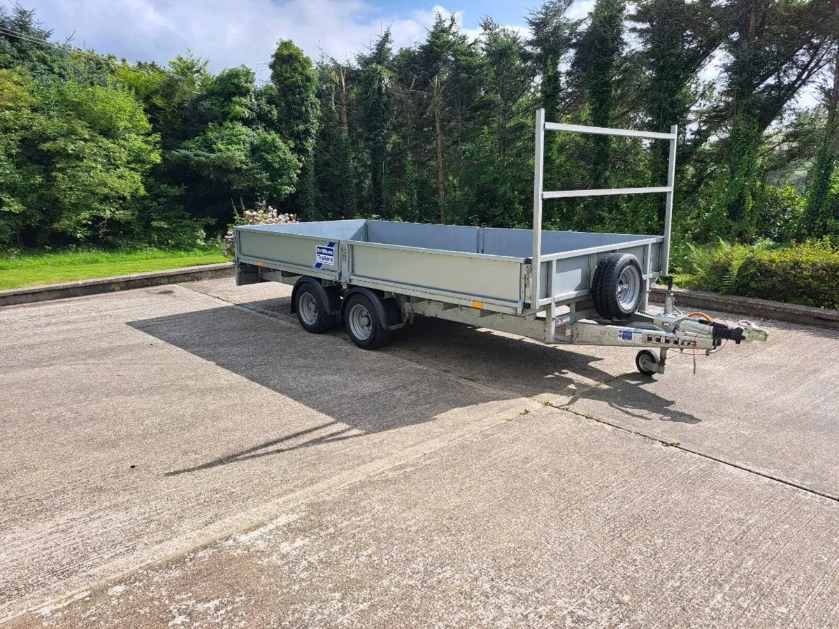 Ifor williams flat trailer - Image 1