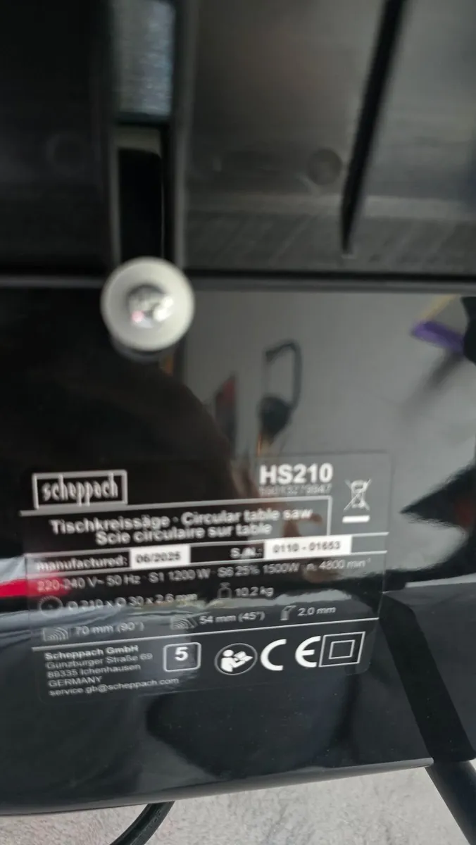 Table saw - Image 2
