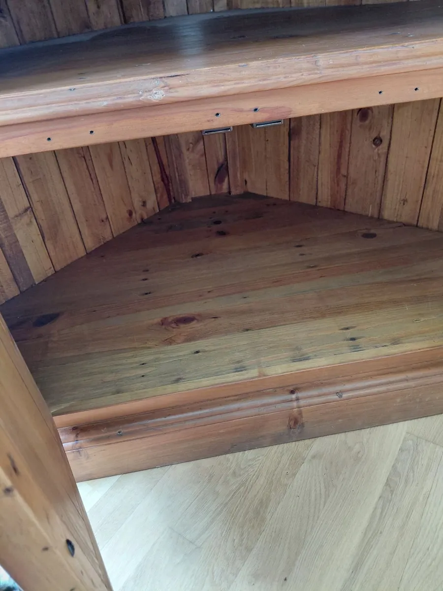 Solid Pine corner unit - Image 3