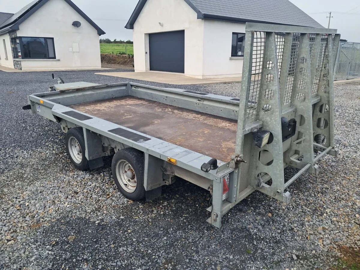 Ifor Williams plant trailer - Image 3