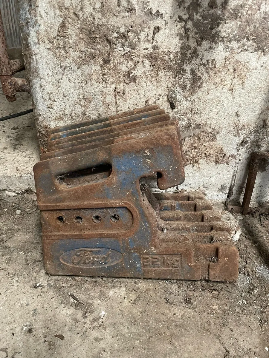 Ford Tractor 22kg Weights