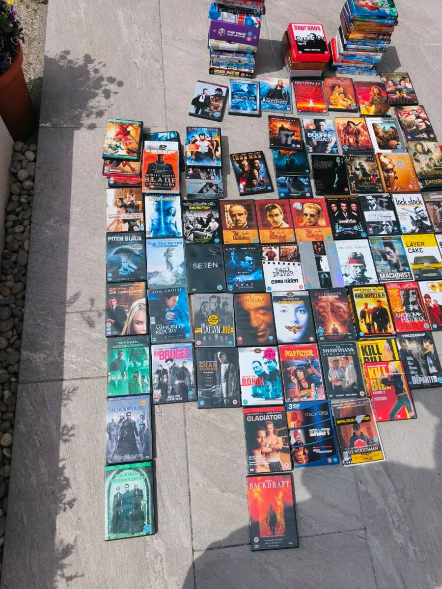 Massive DVD  Collection – Movies & TV Box - Image 1