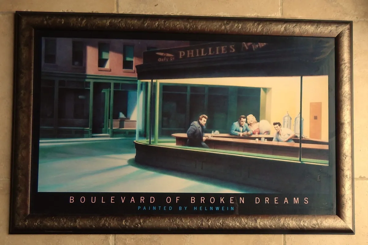 Large Boulevard of Broken Dreams Print by Helnwein - Image 1