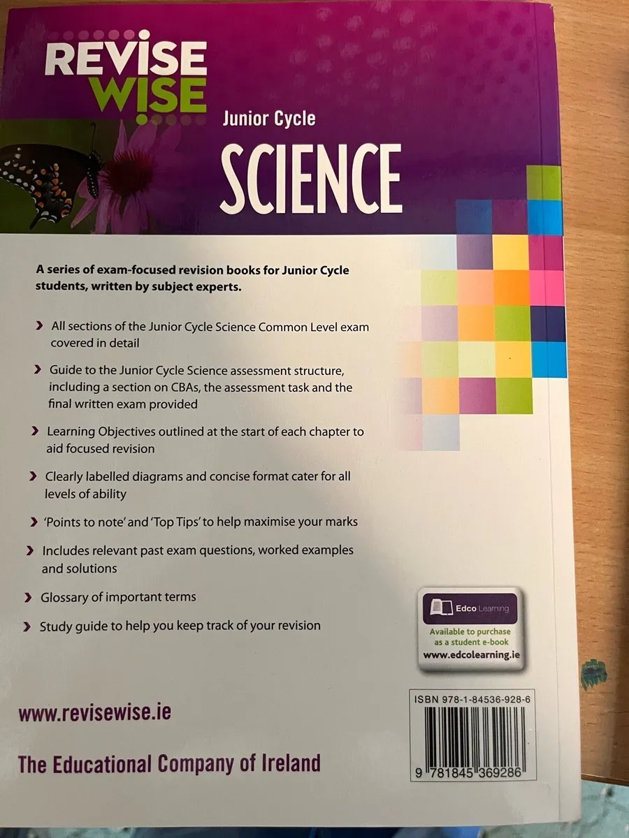ReviseWise Science revision book Junior Cycle - Image 2