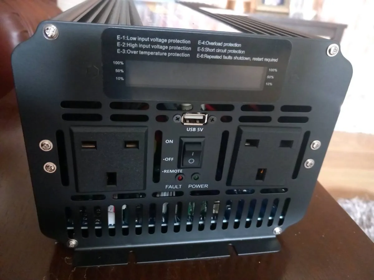 Brand new 12v Inverter 4000w/8000w - Image 2