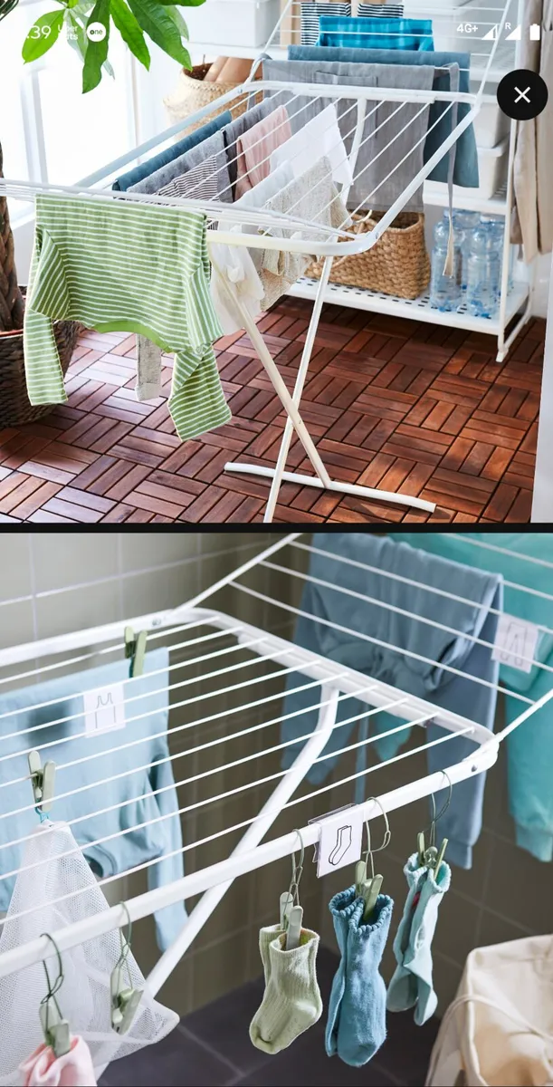 IKEA Drying Rack & IKEA Iron Board (Both Included) - Image 1