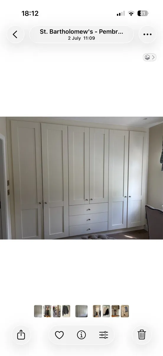 Wardrobe Doors shaker style - Image 1