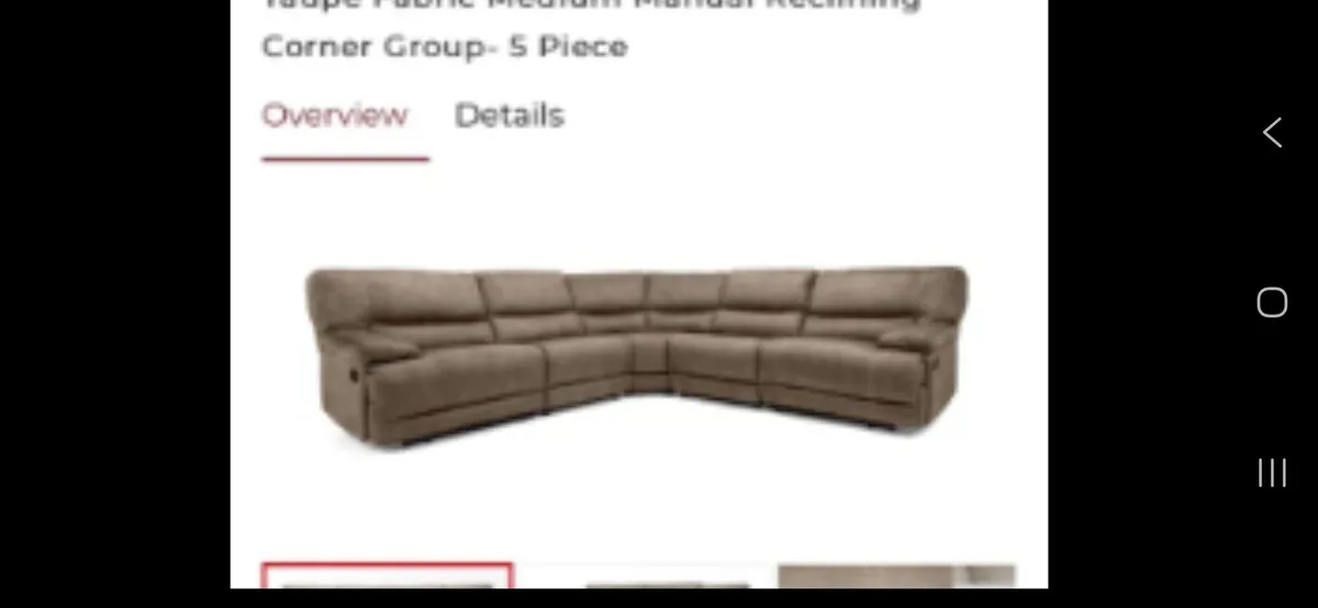 Corner couch - Image 1