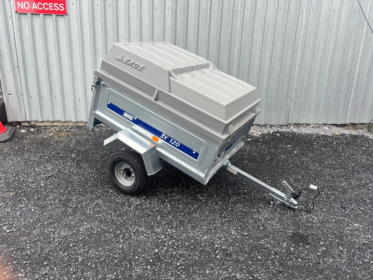 5x4 single axle canopy trailer - Image 1