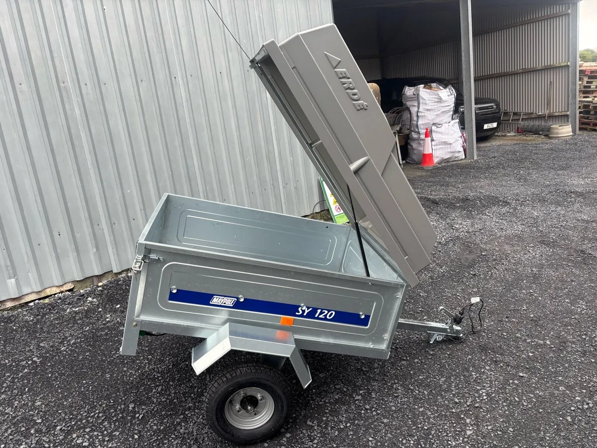5x4 single axle canopy trailer - Image 2