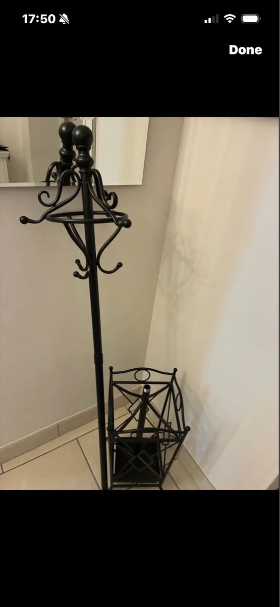 Metal Coat & Umbrella Stand - Image 3