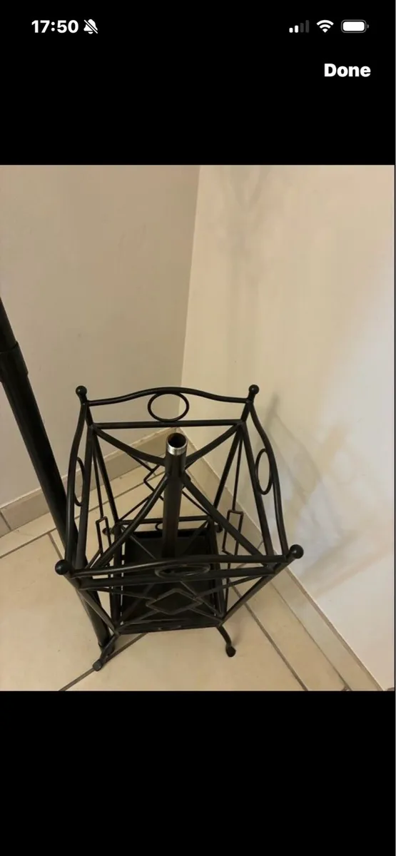 Metal Coat & Umbrella Stand - Image 4
