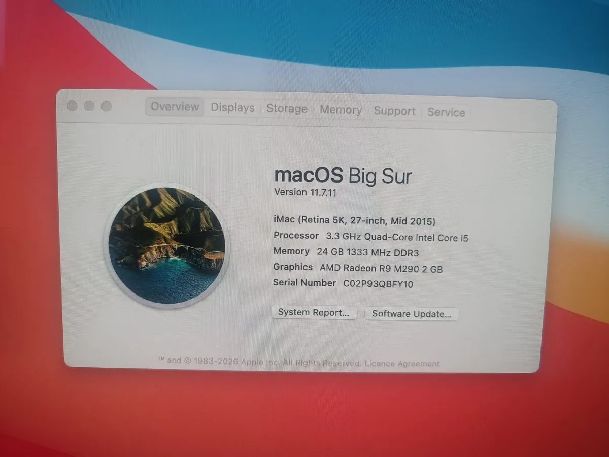 Apple iMac 27" 5K (Mid 2015) – 24GB RAM – 1TB SSD - Image 4