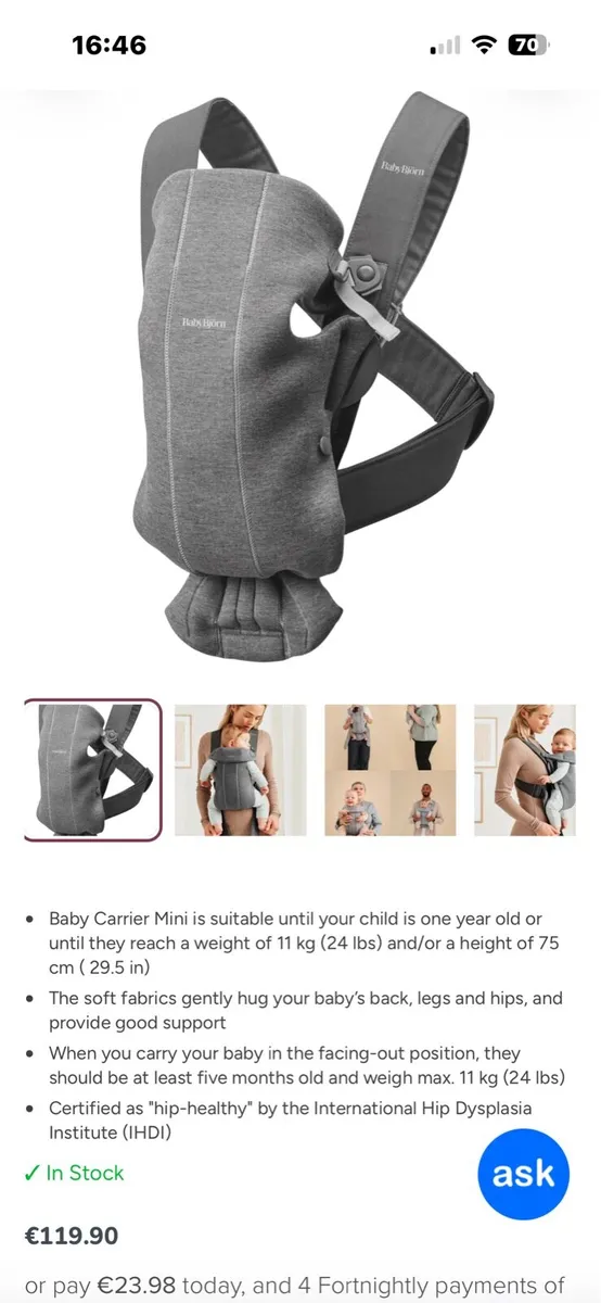 Baby carrier - Image 2